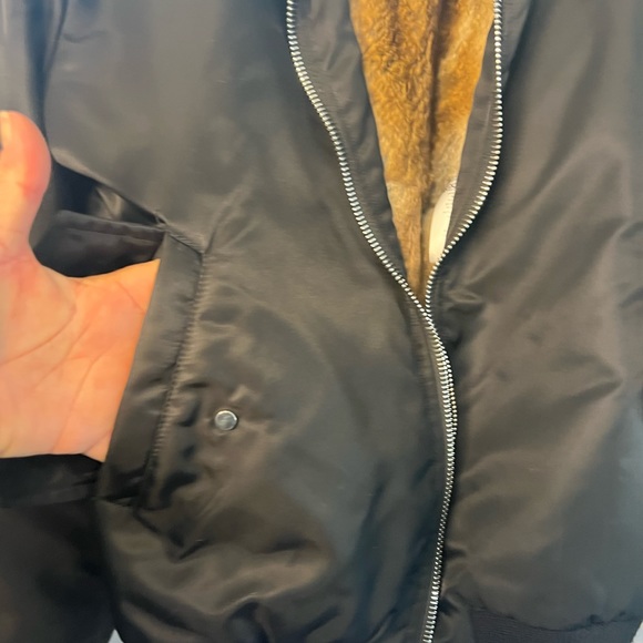 Givenchy rabbit fur lined men bomber  jacket - Picture 12 of 13